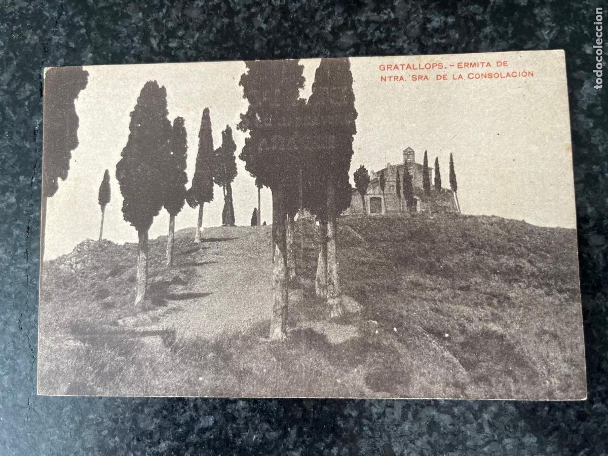 Postales: Gratallops Tarragona Ermita de ntra. sra. de la Consolaci&oacute;n sin circular