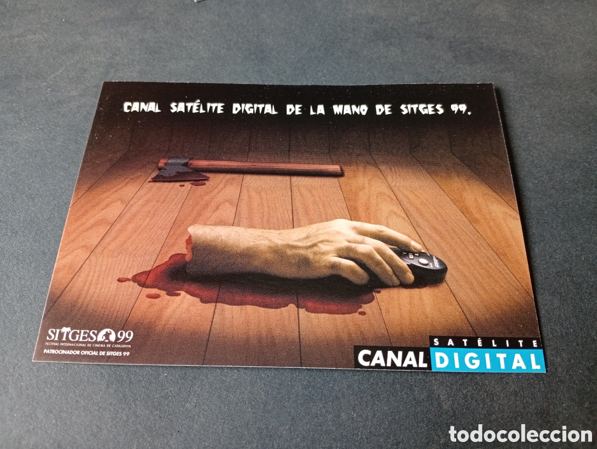 Postales: Postal canal sat&eacute;lite digital de la mano de SITGES 99