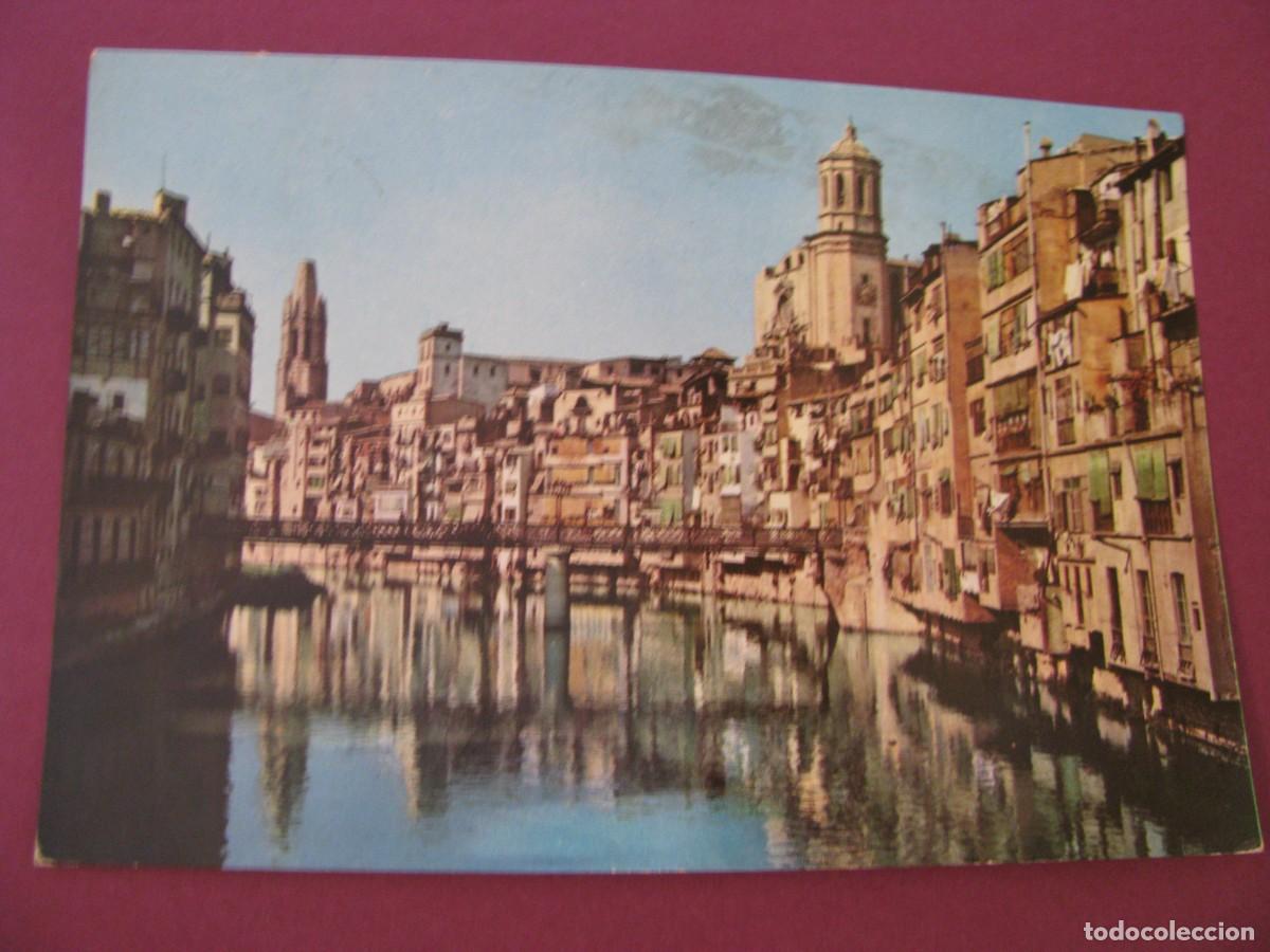 Postales: POSTAL DE GERONA. RIO O&Ntilde;AR. L. CARRERA DE LA RED. CIRCULADA