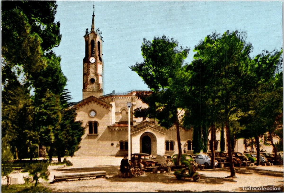 Postales: Sabadell - Santuario de Ntra. Sra. de la Salud - RAE 16 - Coloreada - 148x100mm - In&eacute;dita en Todocol