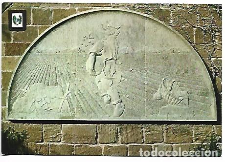 Postales: RELIEVE DE &rdquo; EL BON SEMBRADOR &rdquo; JUNTO A LA IGLESIA DE PARROQUIAL DE FOLGUEROLES
