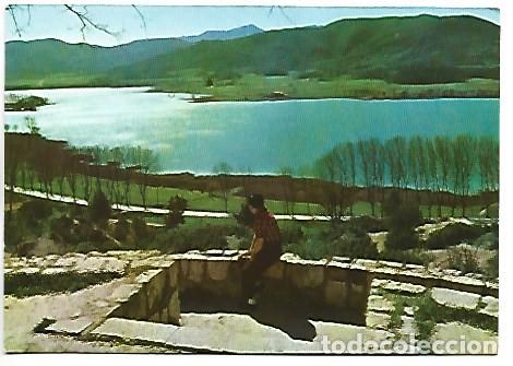 Postkarten: VISTA GENERAL DEL LAGO DESDE EL MIRADOR.- BA&Ntilde;OLAS / GIRONA