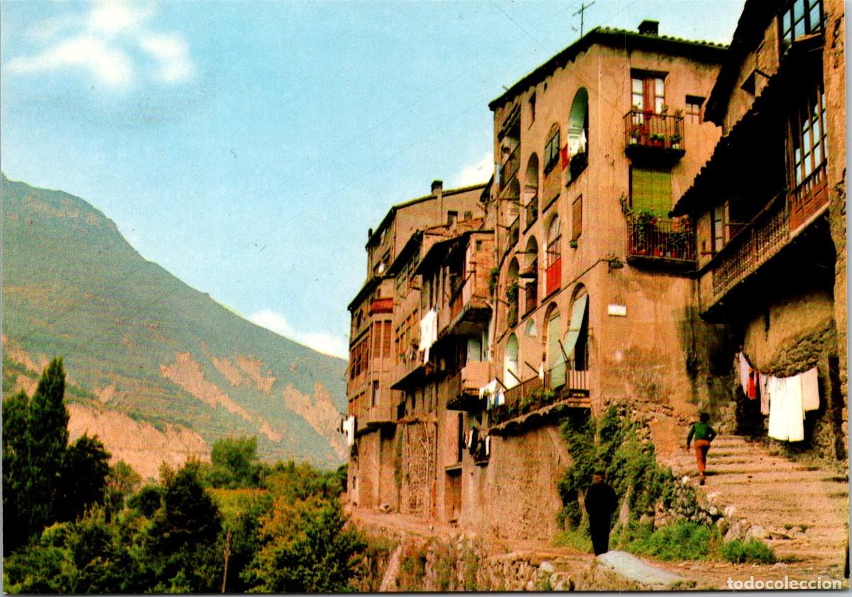 Postales: Bag&agrave; - Carretera Gisclareny - F. Luigi - 149x104mm - Ropa tendida