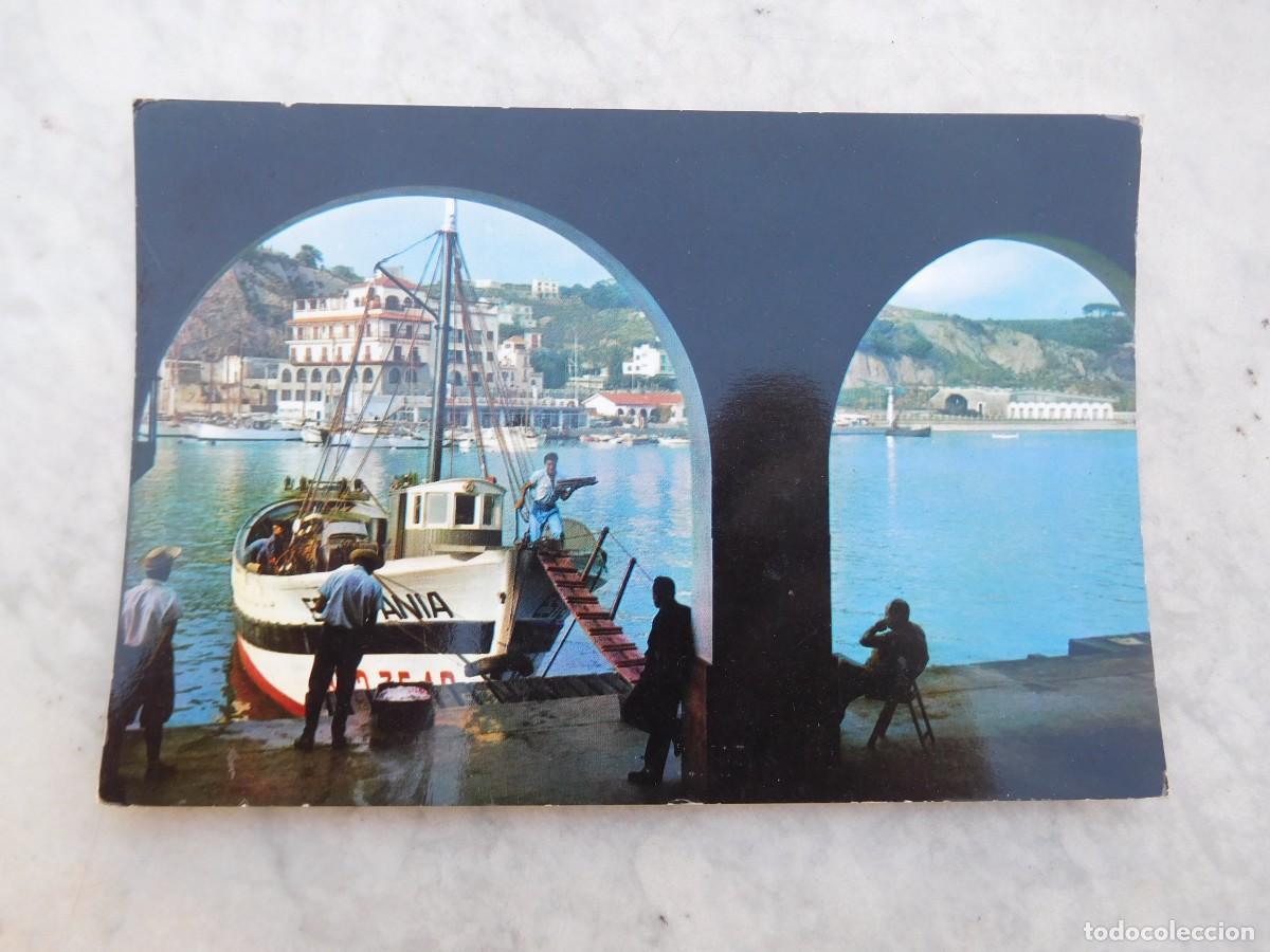 Postales: Postal de Arenys de Mar. Llegada de los pescadores