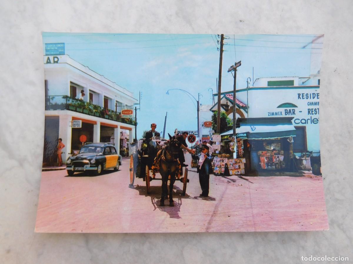 Postales: Postal de Castelldefels. Calle de los ba&ntilde;os
