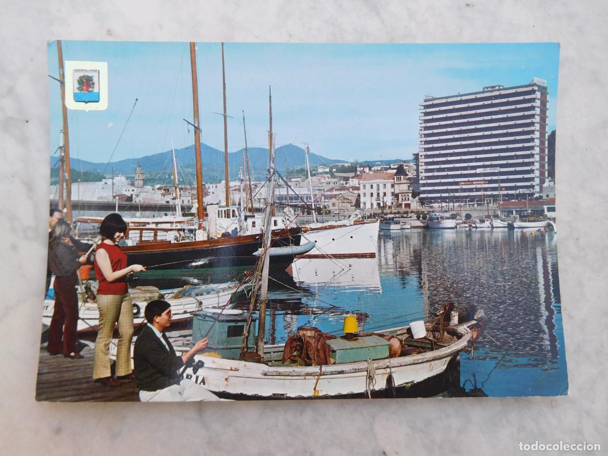 Postales: Postal de Arenys de Mar. Puerto