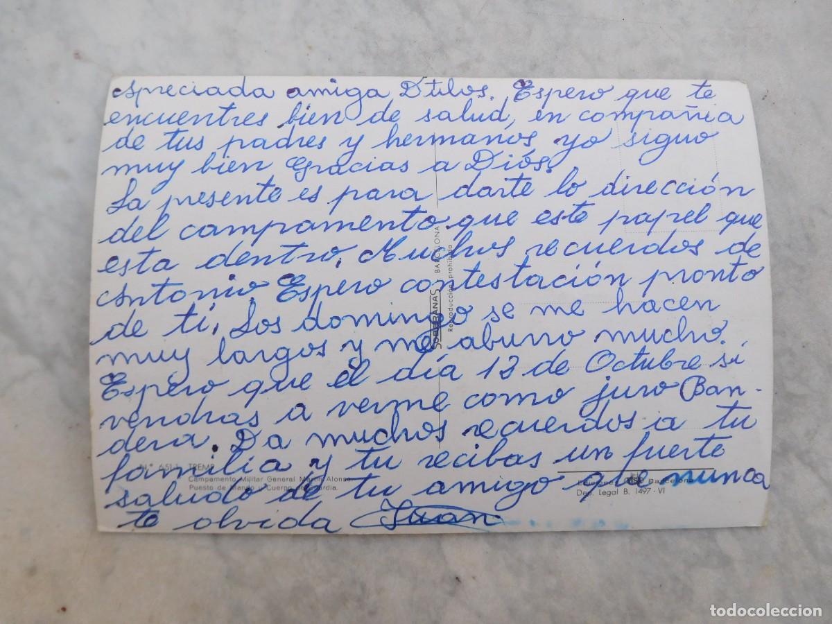 Postales: Postal de Tremp. Cuartel militar - Foto 2