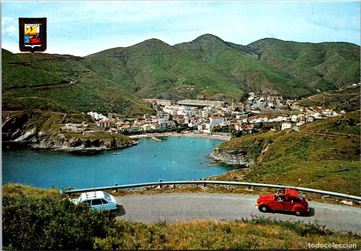 Postales: Port Bou - Vista general - FISA 18 - 149x103mm - Citro&euml;n 2CV Descapotable