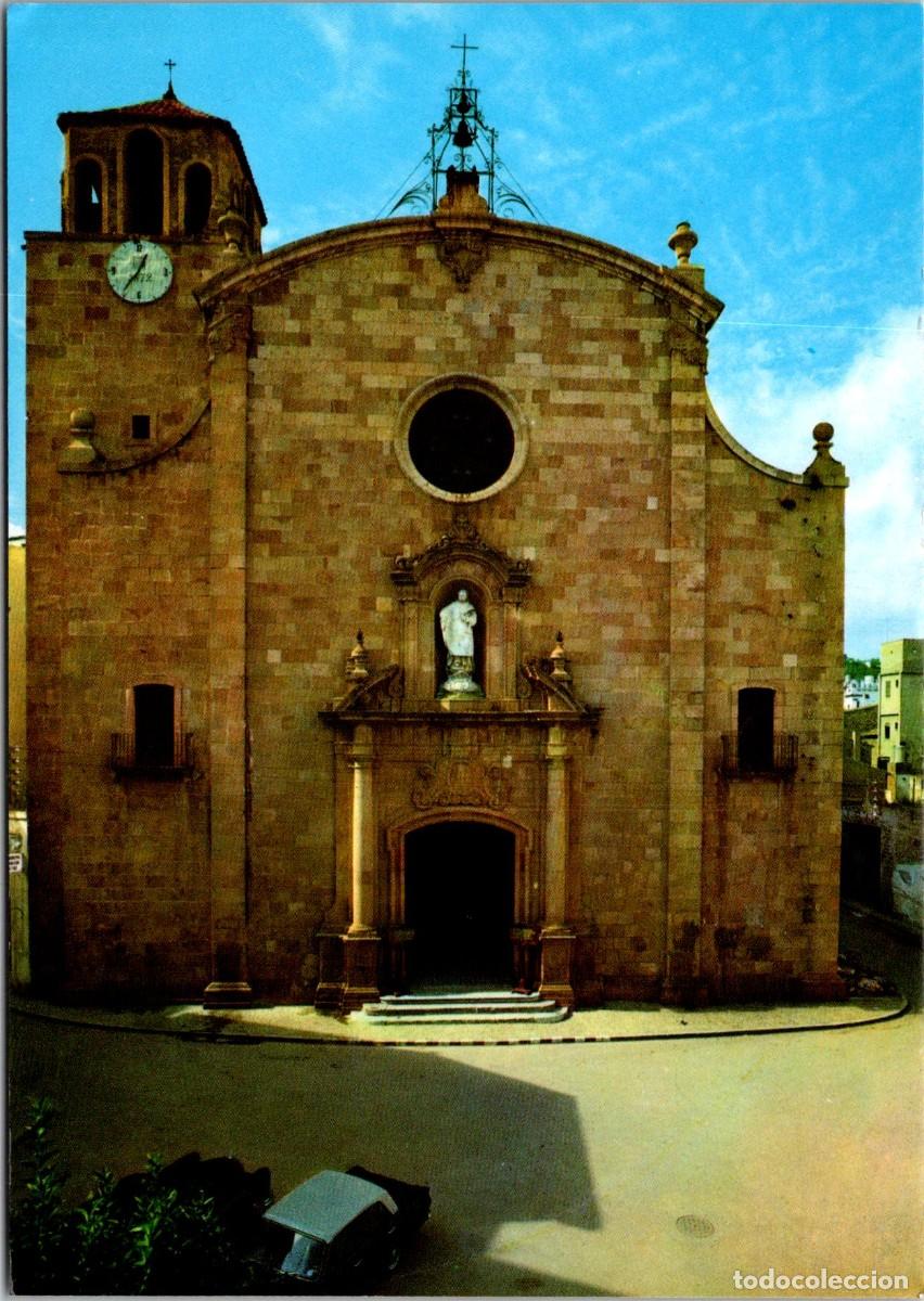 Postales: Tossa de Mar - Iglesia Parroquial - Fachada - &Aacute;gata 1930 - 149x104mm