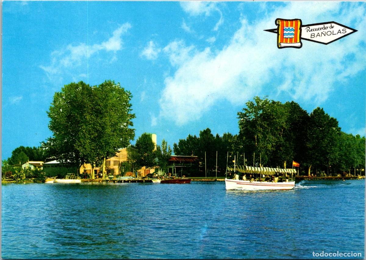 Postales: Ba&ntilde;olas - Viajes en el lago con Motoras Pesquera n&ordm; 10 - Pergamino 1244 - 149x105mm