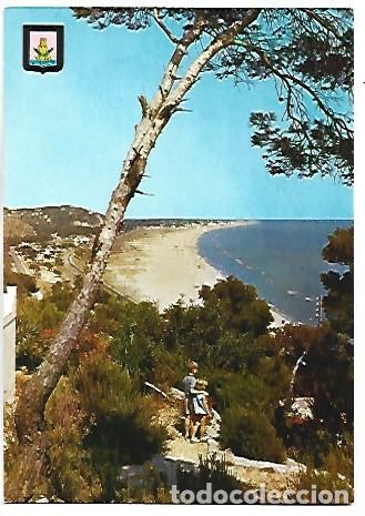 Postales: VISTA GENERAL DE LA PLAYA / GENERAL VIEW OF THE BEACH.- CASTELLDEFELS - BARCELONA
