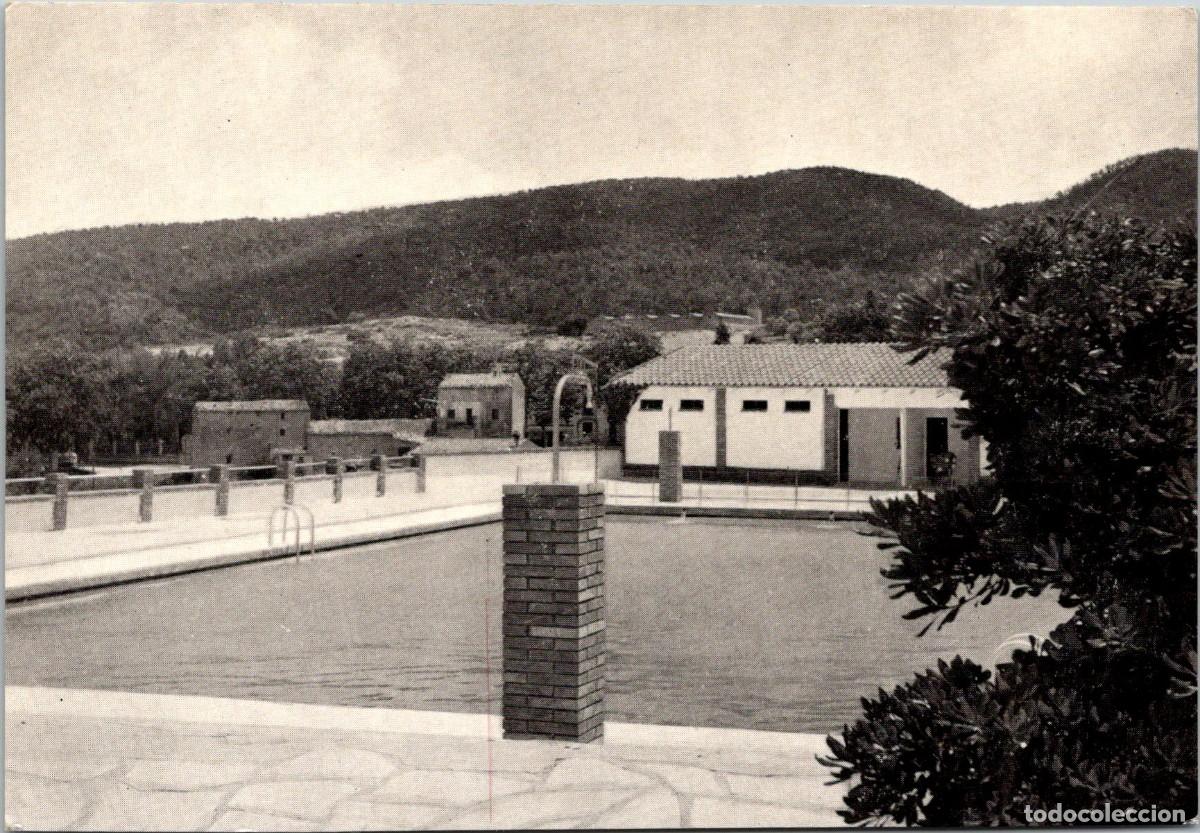 Postales: La Llacuna - Piscina - Vista parcial - Tip. Ib&eacute;rica - DL. B. 20354-68 - 146x100mm - In&eacute;dita en Todoc