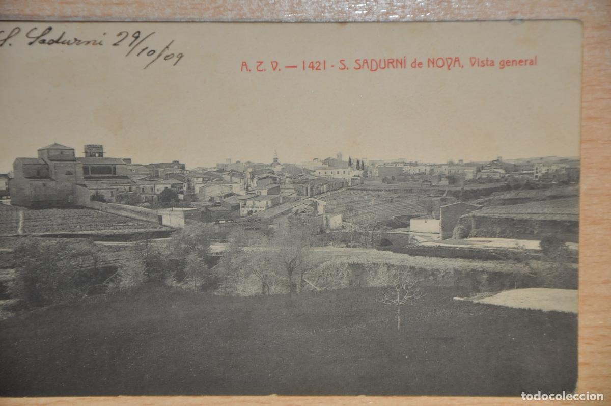 Postales: postal s.sadurni de noya, vista general atv 1421