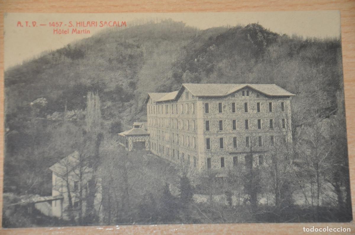 Postales: postal s.hilari sacalm, hotel martin atv 1457