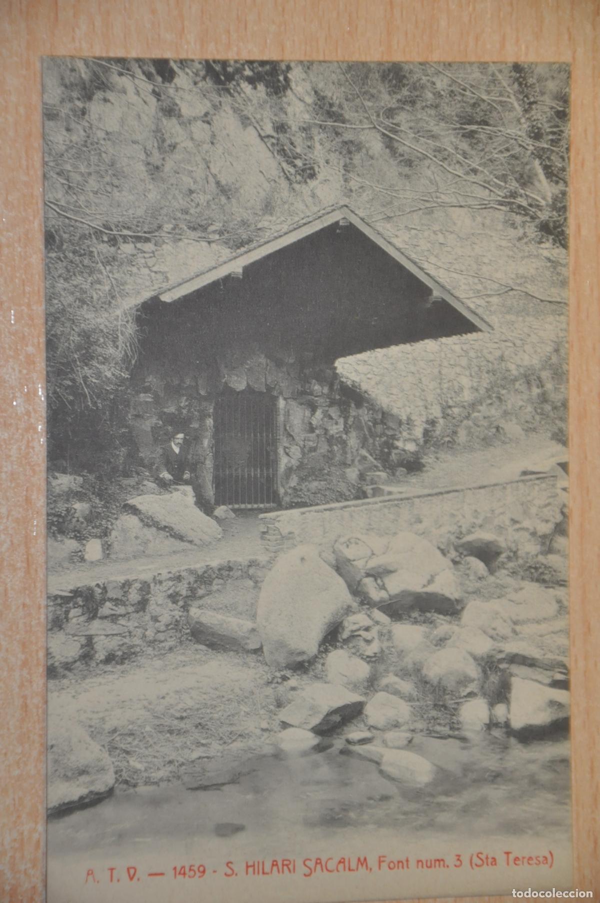 Postales: postal s.hilari sacalm, font num. 3 atv 1459