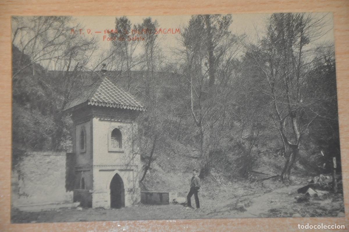 Postales: postal s.hilari sacalm, font de saleta atv 1464