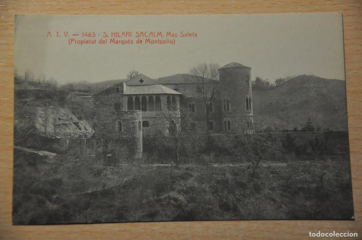 Postales: postal s.hilari sacalm, mas saleta atv 1463