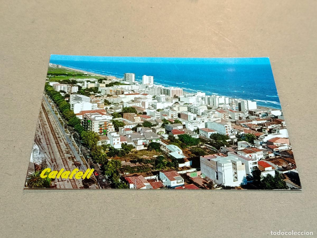 Postales: BAIX PENED&Egrave;S - POSTAL CALAFELL - PLAYA