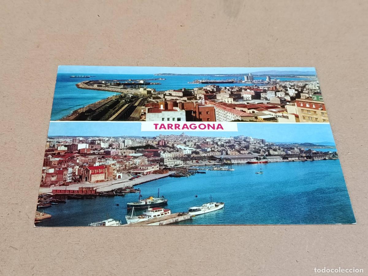 Postales: TARRAGON&Egrave;S - POSTAL TARRAGONA - PUERTO Y VISTA GENERAL