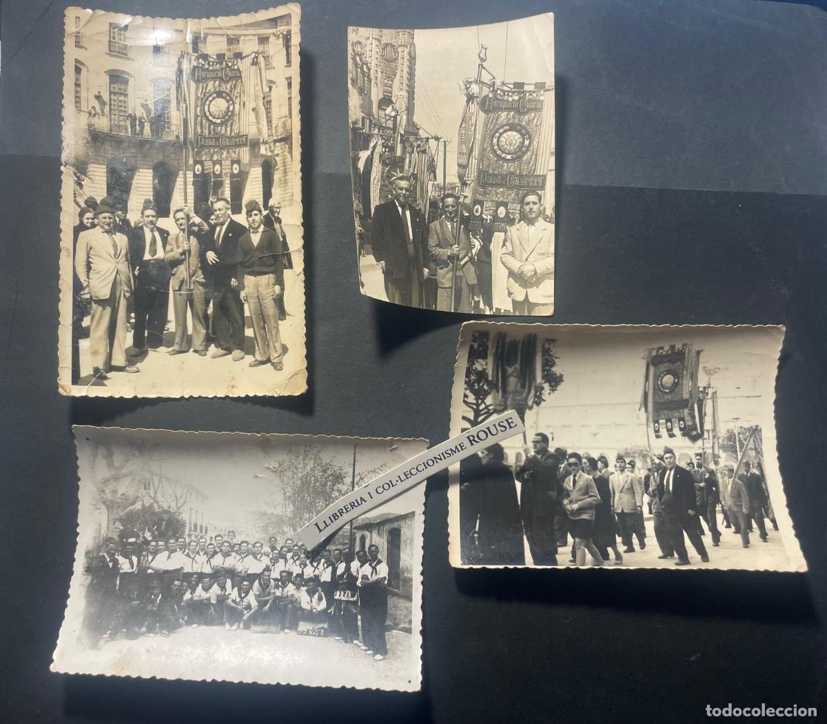 Postales: POBLA DE CLARAMUNT - AGRUPACI&Oacute; CHORAL POBLA DE CLARAMUNT , VIAJE A GALICIA , 4 IMAGENES FOTOGRAFIAS