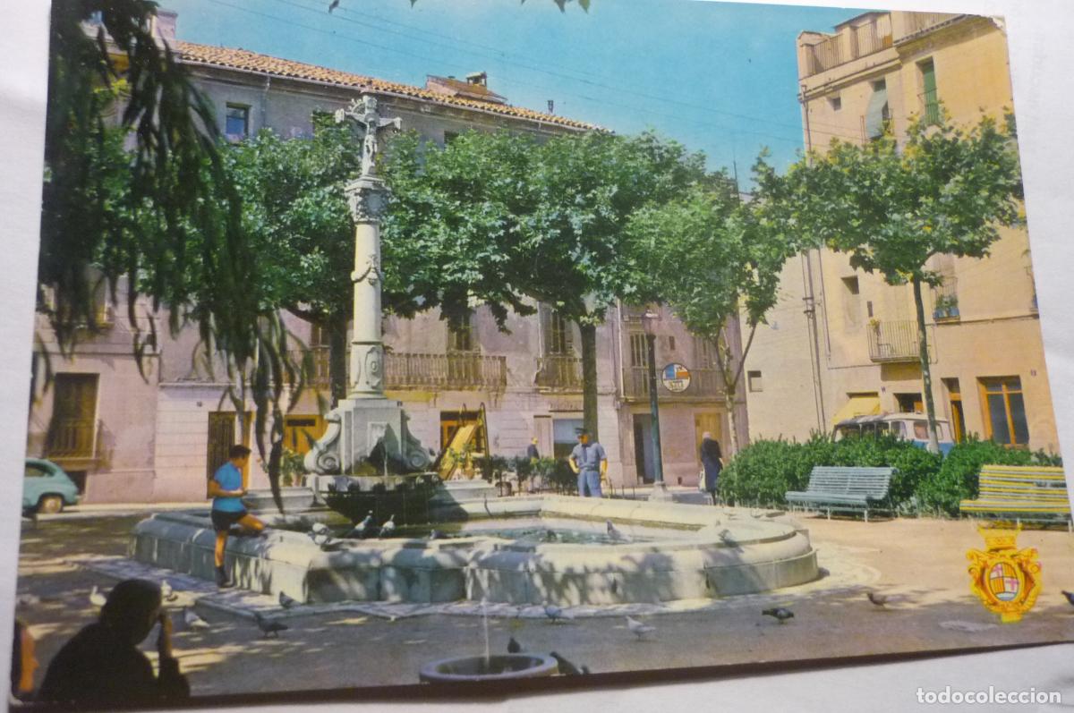 Postales: postal igualada,pl.cruz