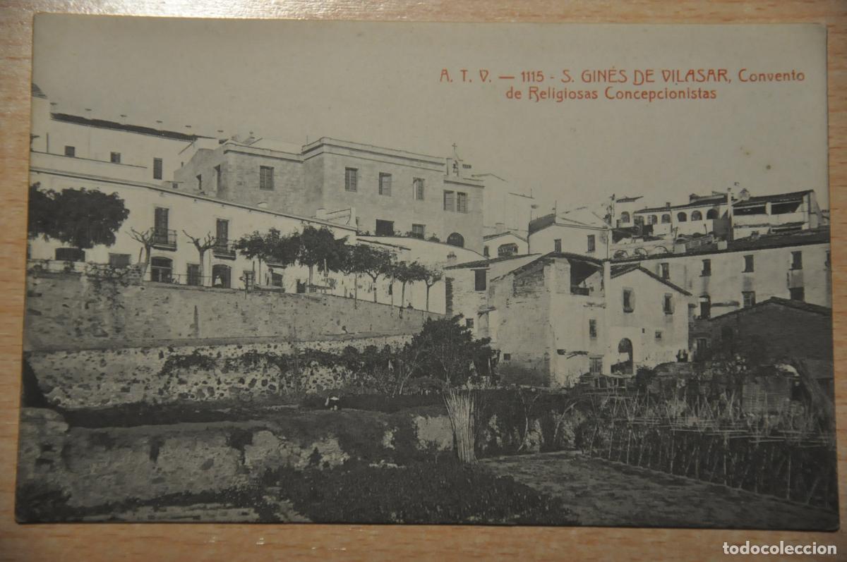 Postales: postal s.gines de vilassar, convento religiosas concepcionistas atv 1115