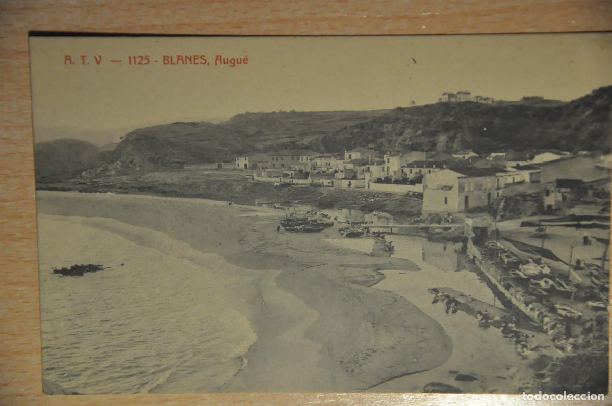 Postales: postal blanes, augue atv 1125