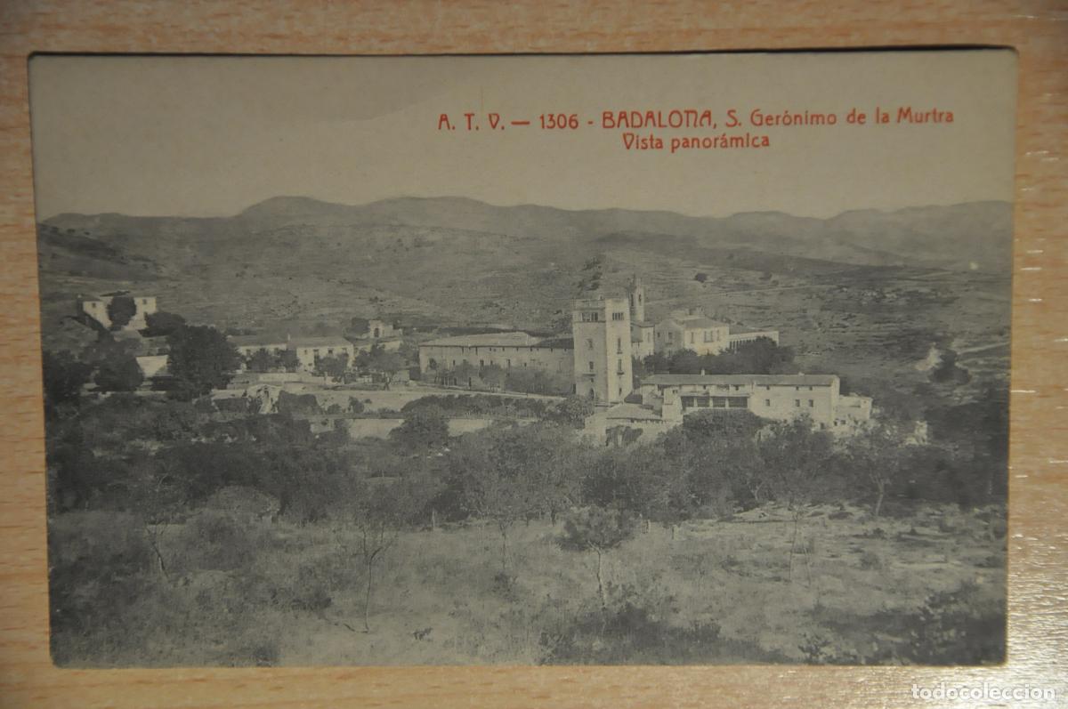 Postales: postal badalona, s.geronimo de la murtra atv 1306