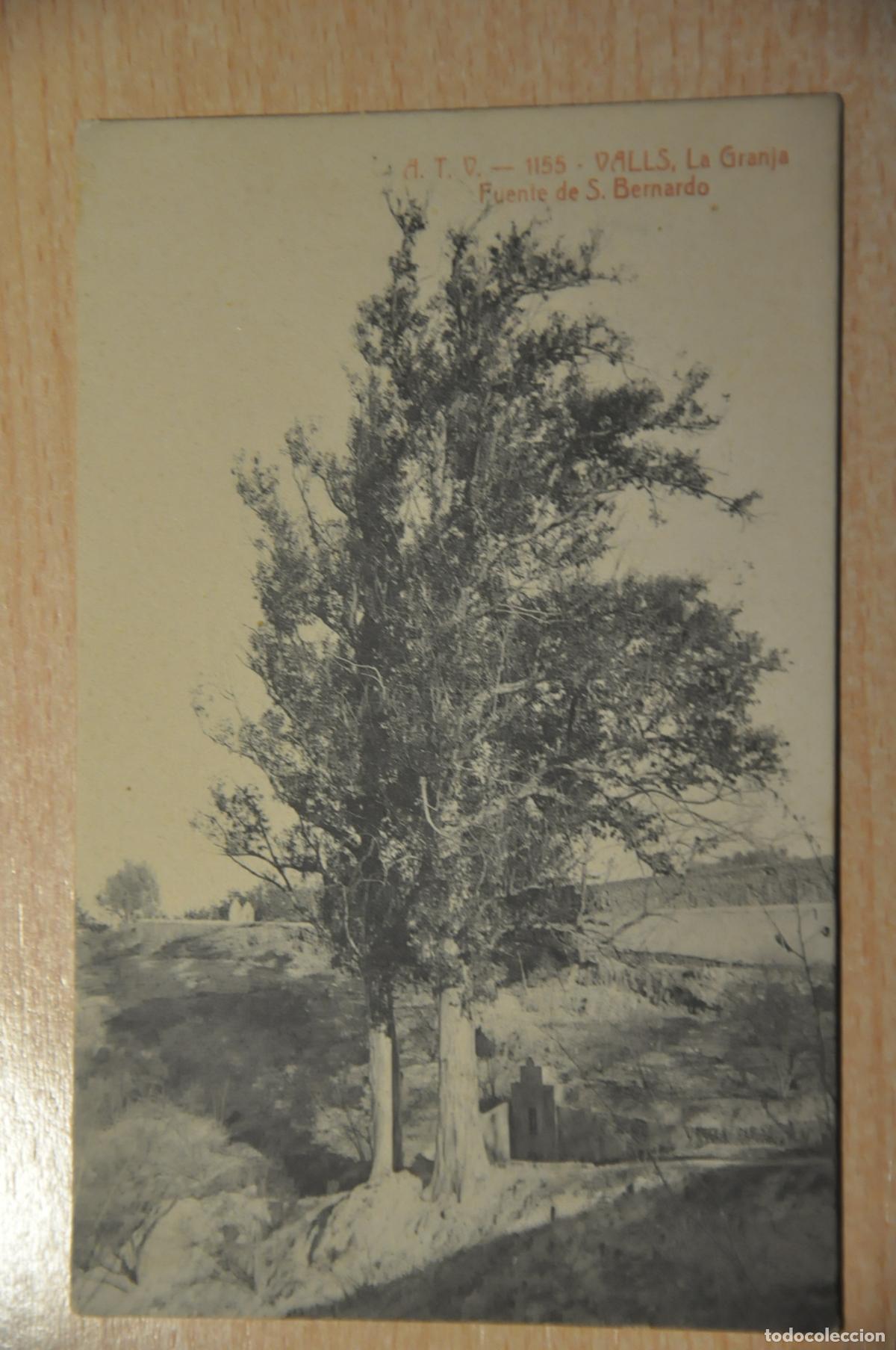 Postales: postal valls, la granja fuente de s.bernardo atv 1155