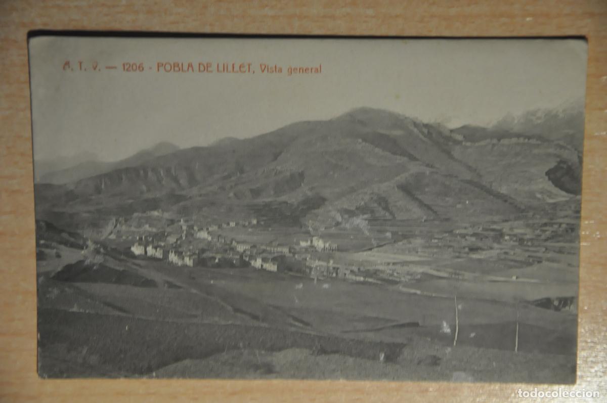Postales: postal pobla de lillet, vista general atv 1206en buen estado sin circular V1