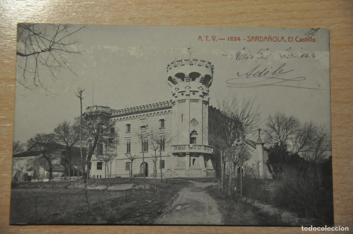 Postales: postal sarda&ntilde;ola, cerdanyola, el castillo atv 1224