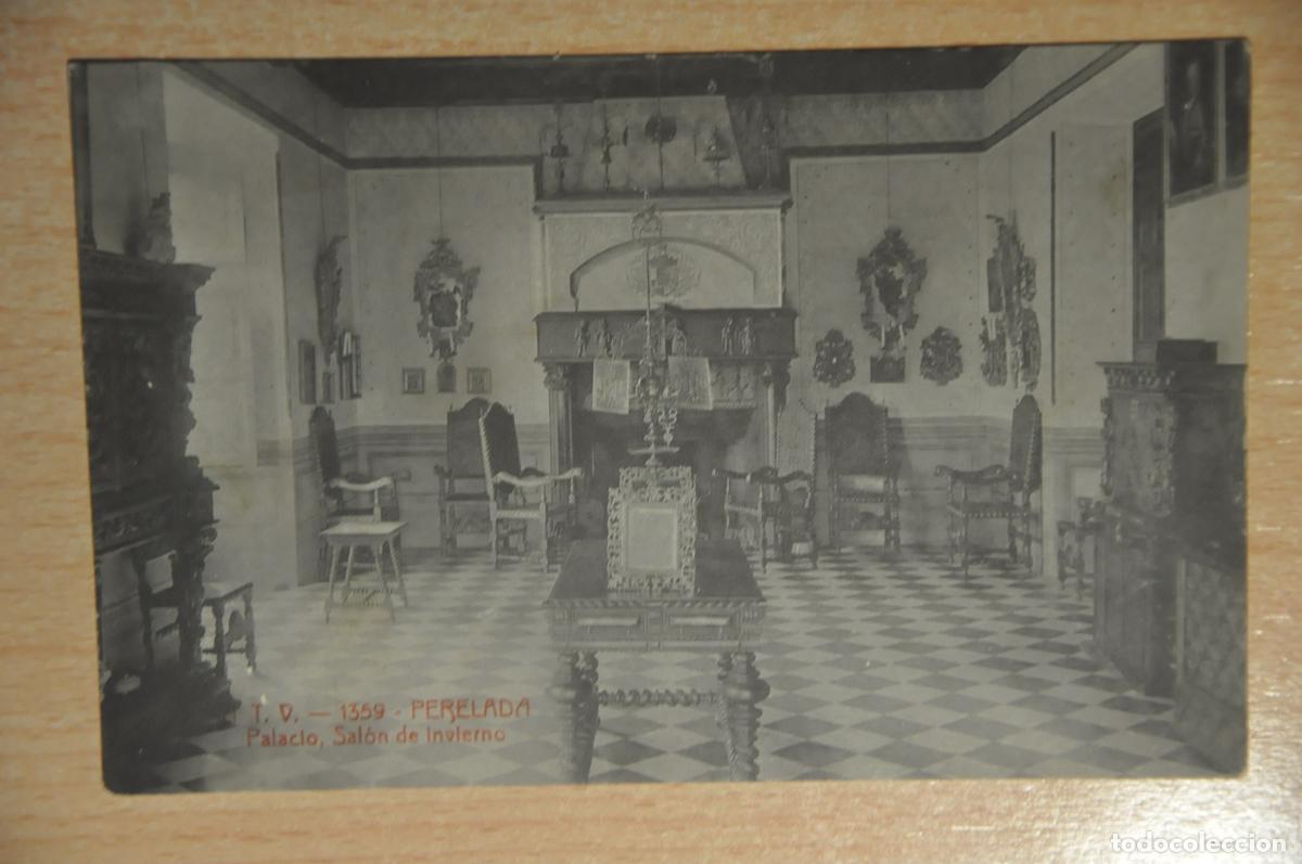 Postales: postal perelada, palacio salon de invierno atv 1359