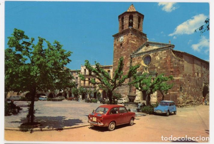 Postales: m11765 Prades Pla&ccedil;a De L'esglesia 1976 Magi sc seat 850 600 citroen dyane
