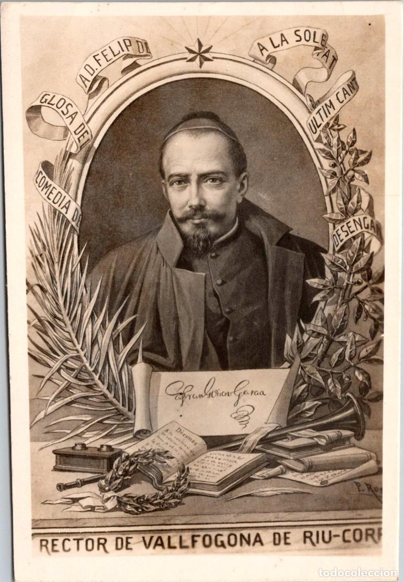 Postales: Rector de Vallfogona de Riucorb - Sin datos de edici&oacute;n - Postal - 141x95mm - Papel Fotogr&aacute;fico Brill