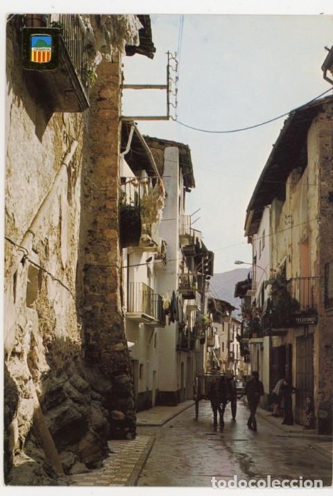 Postales: m11774 Organya Calle Arrabal 1976 Escudo de Oro N&ordm;2 sc carro