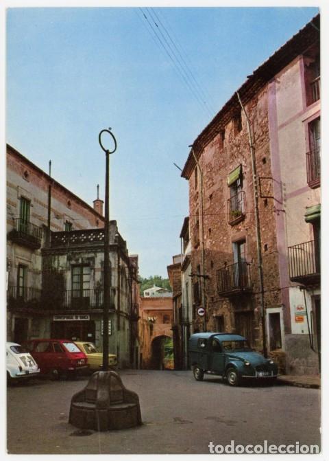 Postales: m11781 Ma&ccedil;anet De Cabrenys Barra D'en Roldan Pla&ccedil;a Major 1972 Colmado Delclos N&ordm;7 sc 2cv seat 600
