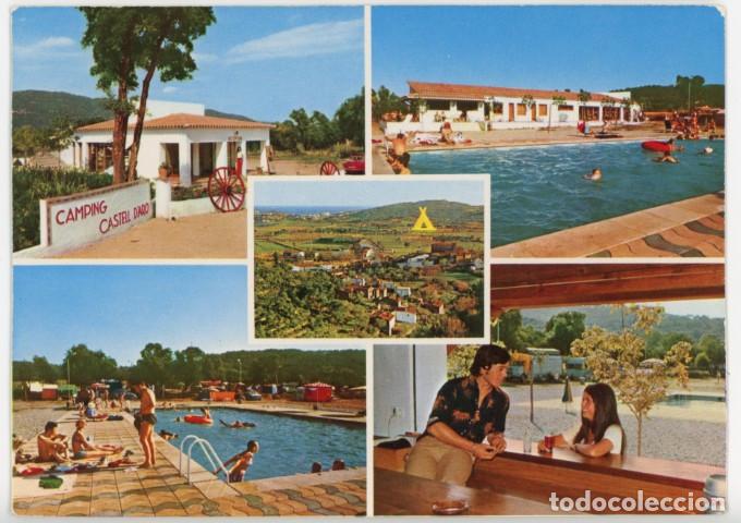 Postales: m11785 Castell D'aro Camping Castell D'aro 1972 Cyp N&ordm;188 sc