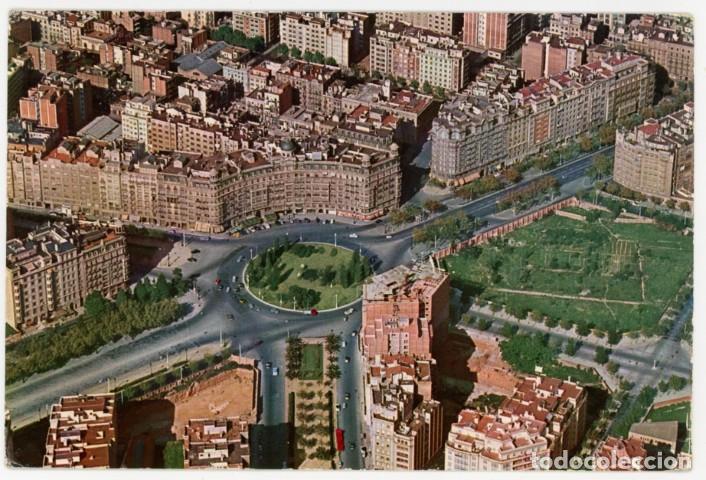 Postales: m11795 Barcelona Calvo Sotelo 1962 Aerocolor N&ordm;1017 sc