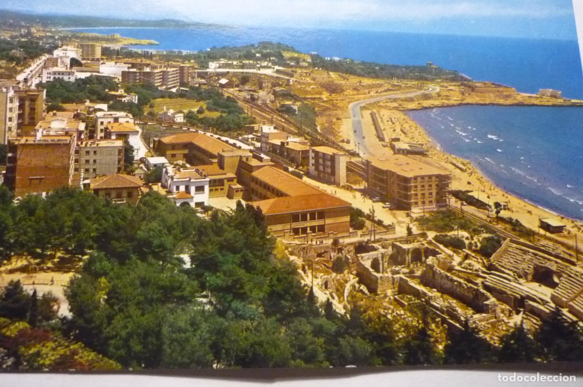 Postales: postal tarragona anfiteatro y playa milagro