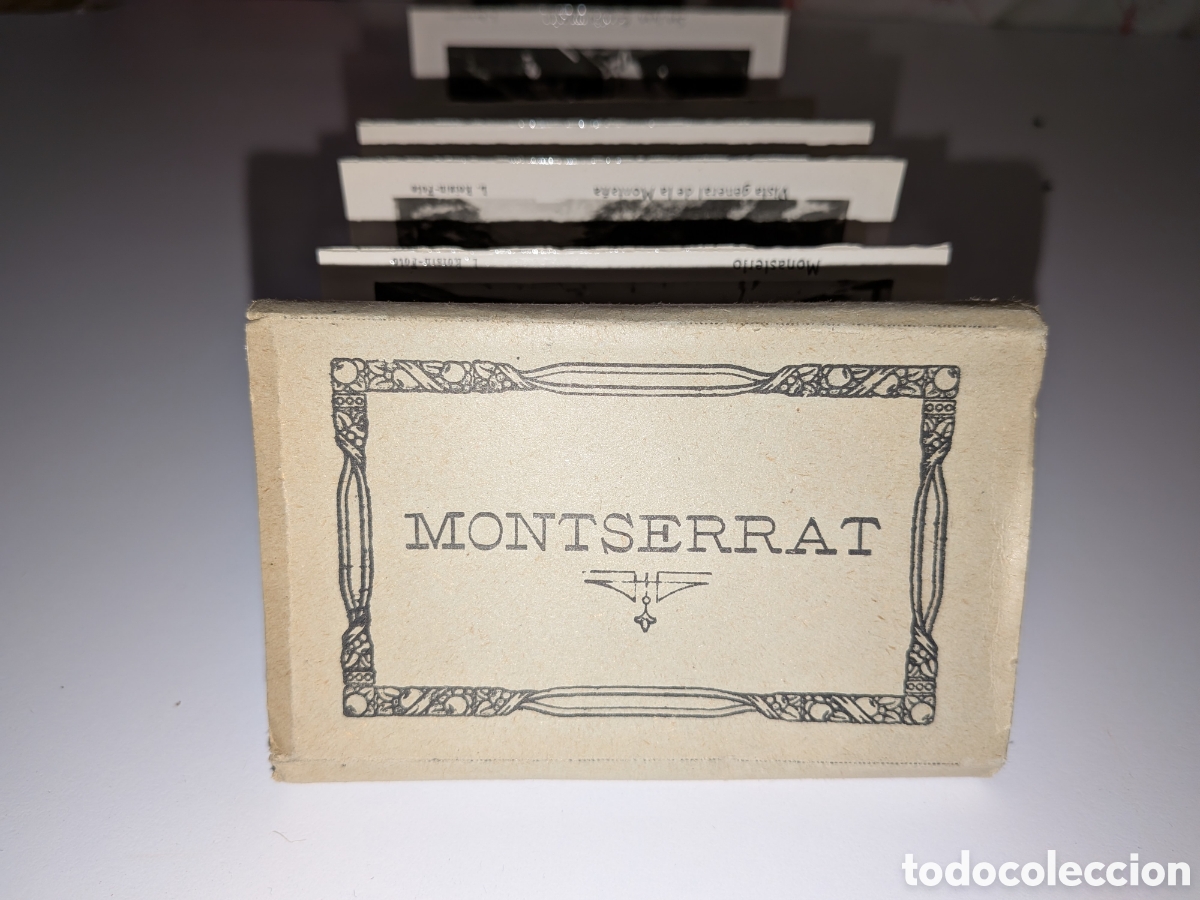 Postales: Conjunto 16 postales Montserrat unidas