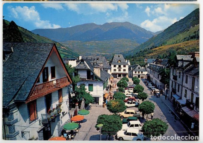 Postales: m11824 Viella Paseo Del Generalisimo 1974 Kolorham N&ordm;3731 sc coches