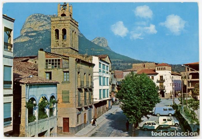 Postales: m11828 Organya Carretera De La Seu 1968 Janot N&ordm;90 sc seat 600 siata formichetta ? renault 4