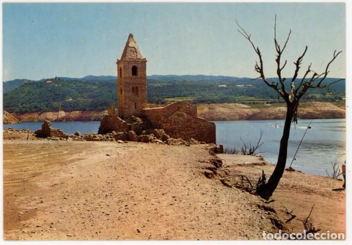 Postales: m11846 Sau Pantano Vista Iglesia 1974 Genis N&ordm;2339 sc