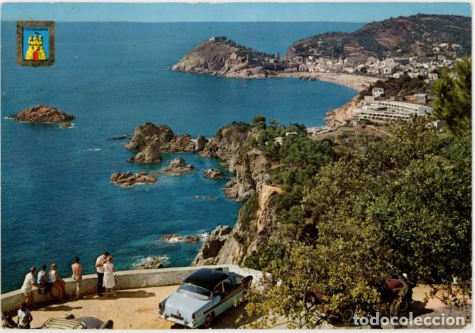 Postales: m11849 Tossa Vista Panoramica 1962 Escudo De Oro N&ordm;182 circulada Simca Vedette