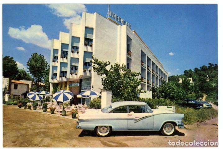 Postales: m11877 Tossa Hotel Vora Mar 1962 Valman N&ordm;414 sc Ford Fairlane Crown Victoria