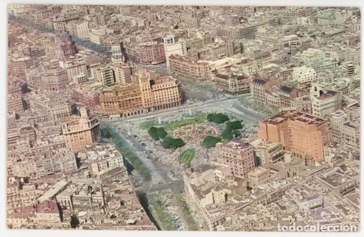 Postales: m11880 Barcelona Plaza Catalu&ntilde;a 1960 Taf sc