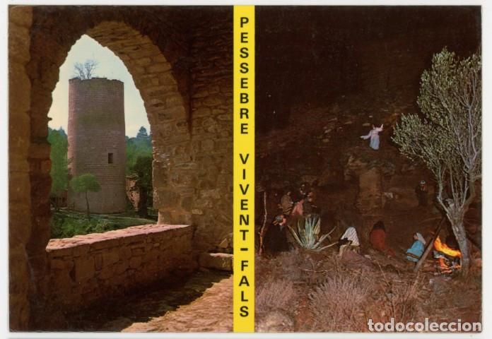 Postales: m11884 Fals Torre De Fals I Anunciata Pessebre Vivent De Bages 1979 Vert N&ordm;1 sc