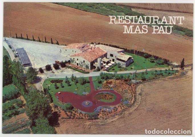 Postales: m11895 Avinyonet De Puigventos Restaurant Mas Pau 1978 Mallol sc