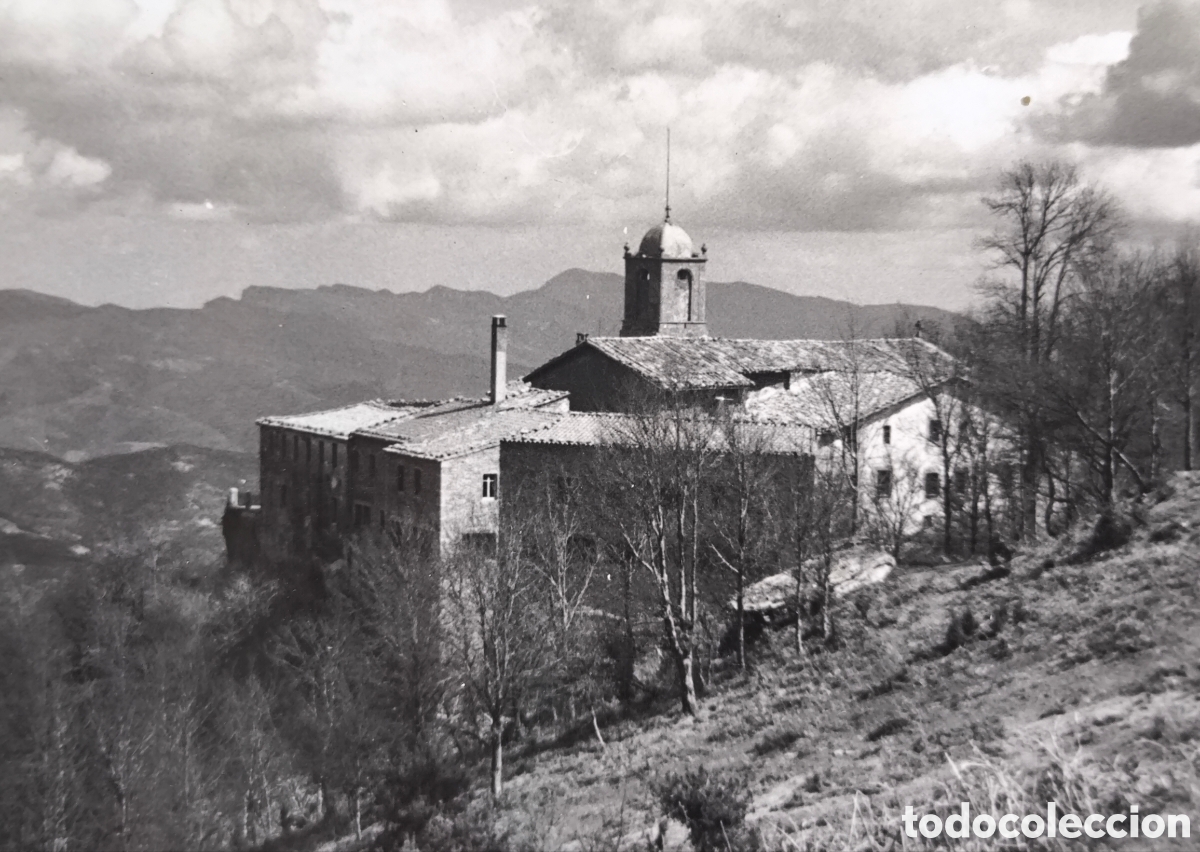 Postales: SANT FELIU DE PALLEROLS SANTUARI DE LA SALUT POSTAL FOTOGR&Aacute;FICA ARXIU CUY&Aacute;S GARROTXA C. 1955