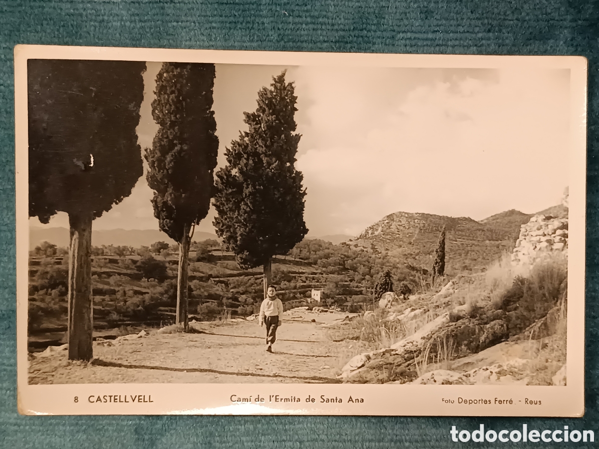 Postales: 8 CASTELLVELL. Cam&iacute; de l'Ermita de Santa Ana
